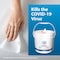 Touch Point TouchPoint Plus Disinfectant Wipes Large Roll with Dispenser Bucket, 8" x 6", 900Wipes/Roll, 1Roll/Bucket WD900B - alternate 4